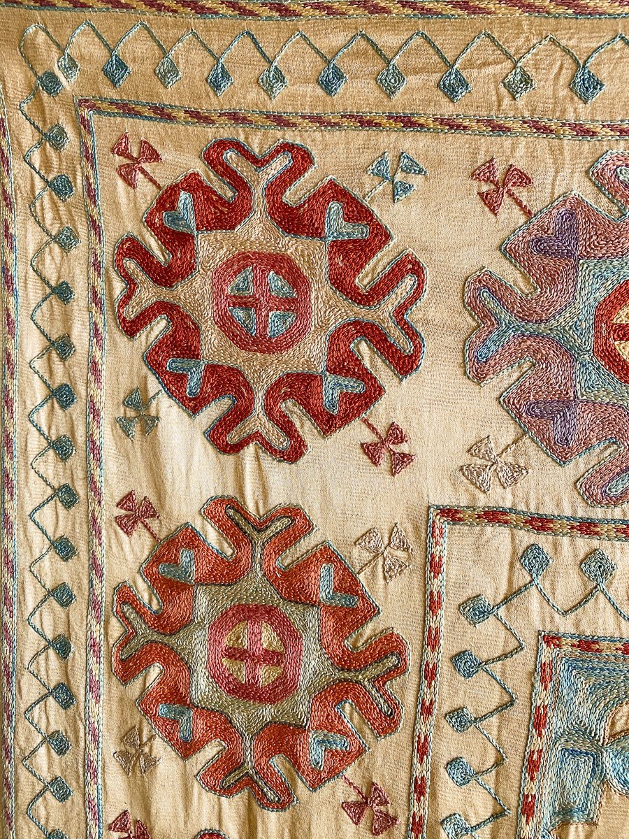 Hand Stitched Suzani Suzani B. Viz Design