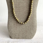 Handmade Ghanaian Brass Beaded Necklace - Small Beads Farafinya African Market Farafinya African Market