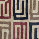 Handwoven Vintage Kuba Cloth (#5115 | 23 x 135") Antique Textile Farafinya African Market