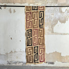 Handwoven Vintage Kuba Cloth (#5115 | 23 x 135") Vintage Textile Farafinya African Market