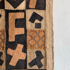 Handwoven Vintage Kuba Cloth (#5644 | 21 2/2 x 134") Vintage Textile Farafinya African Market