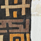 Handwoven Vintage Kuba Cloth (#6758 | 22 x 122") Vintage Textile Farafinya African Market