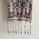 Mid 20th C. Indonesian Cotton Ikat Scarf B. Viz Design