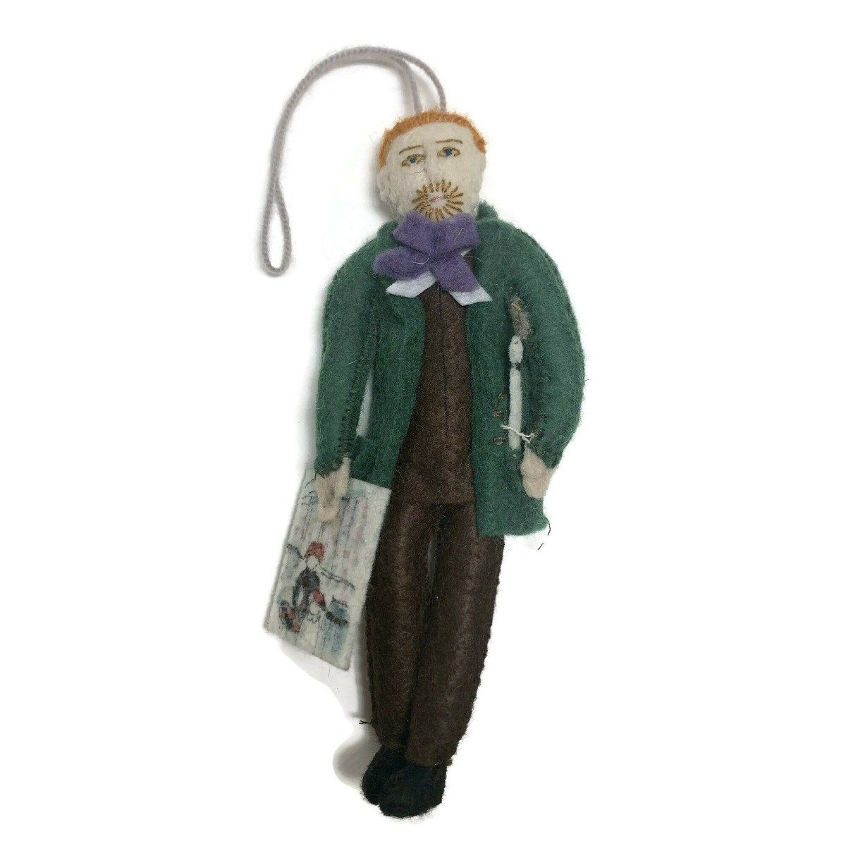 "Renoir" Felt Ornament Ornament Silk Road Bazaar