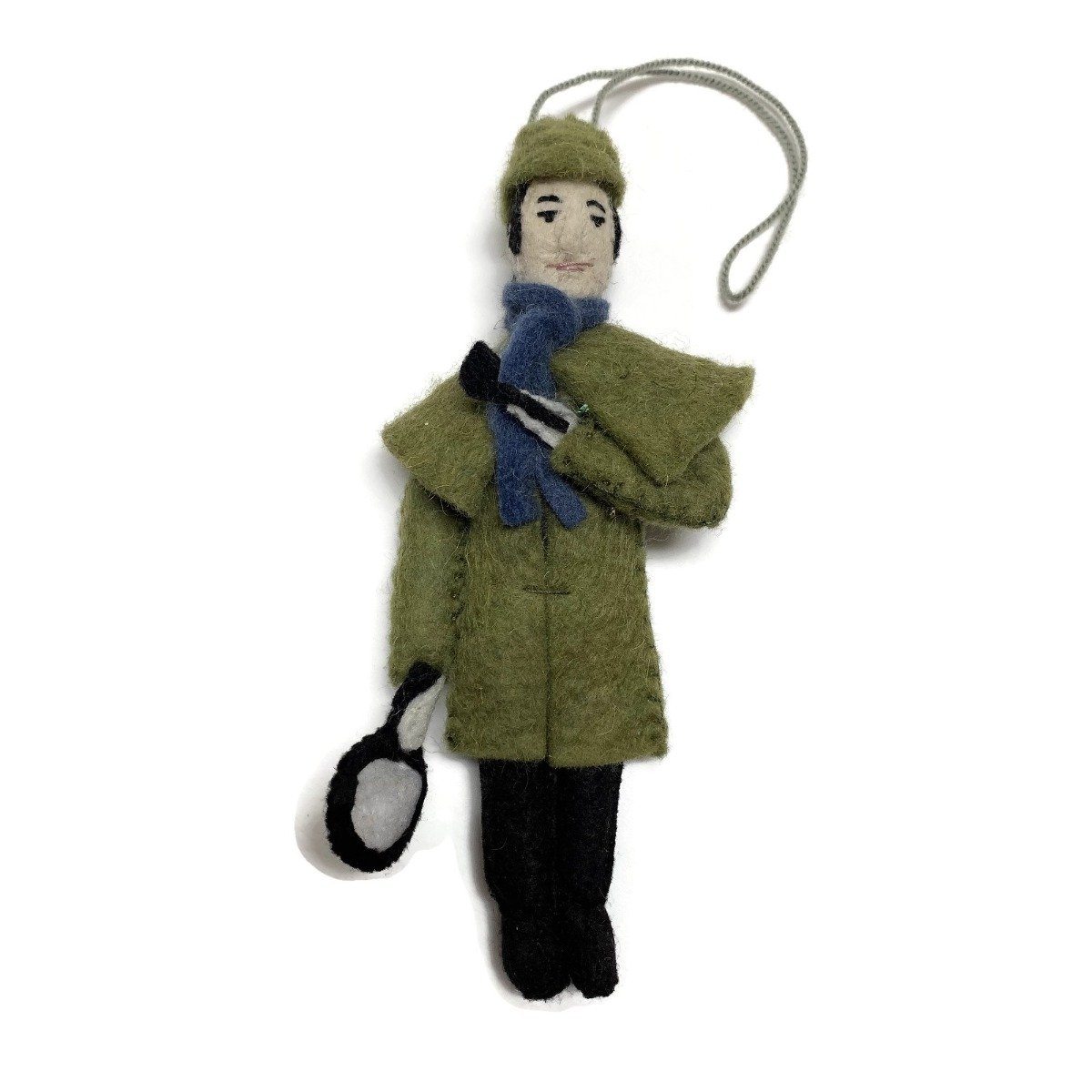 "Sherlock Holmes" Felt Ornament Ornament Silk Road Bazaar