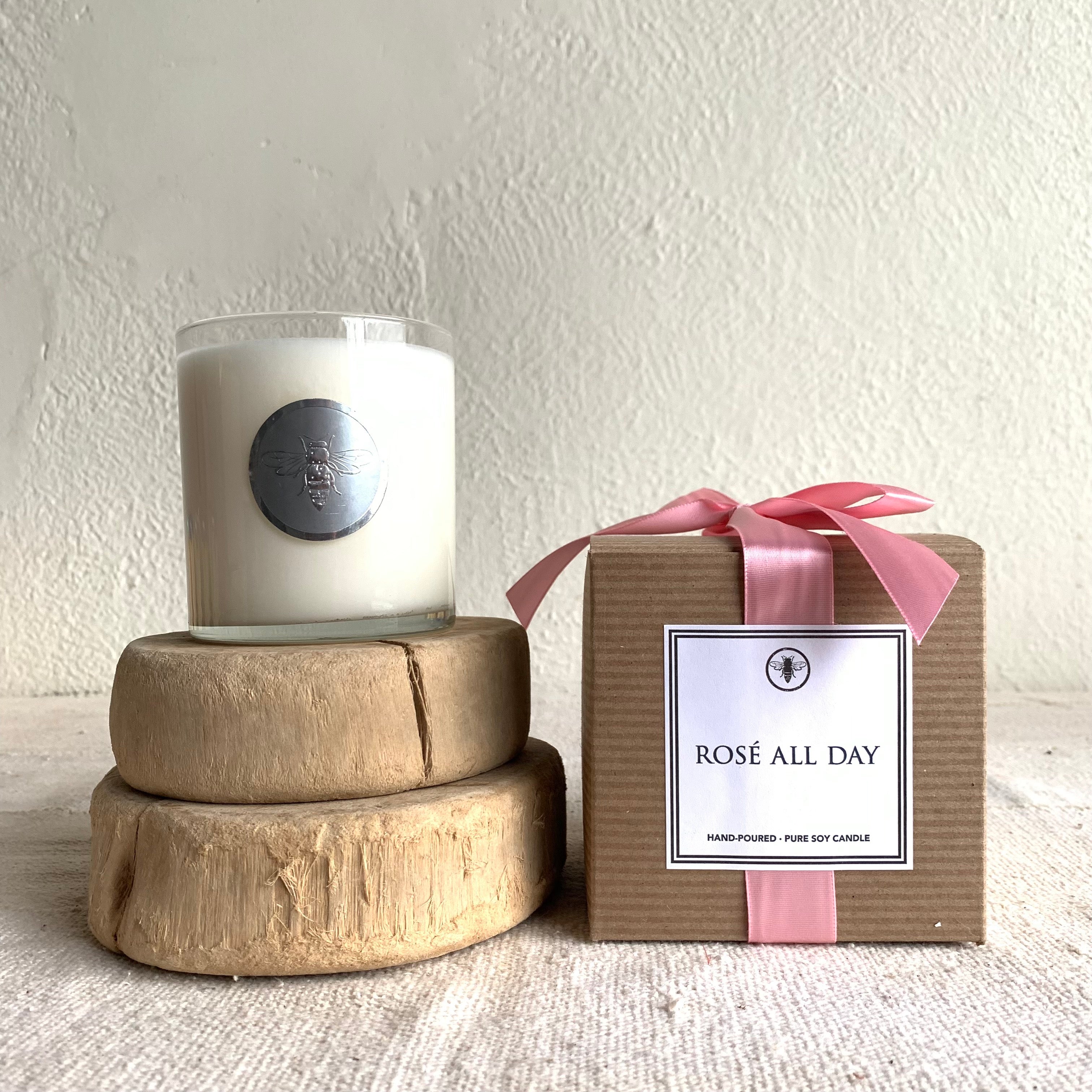 "Summer at Lake Bruin" Candles Candle Ella B. Candles Rose All Day 11 oz.