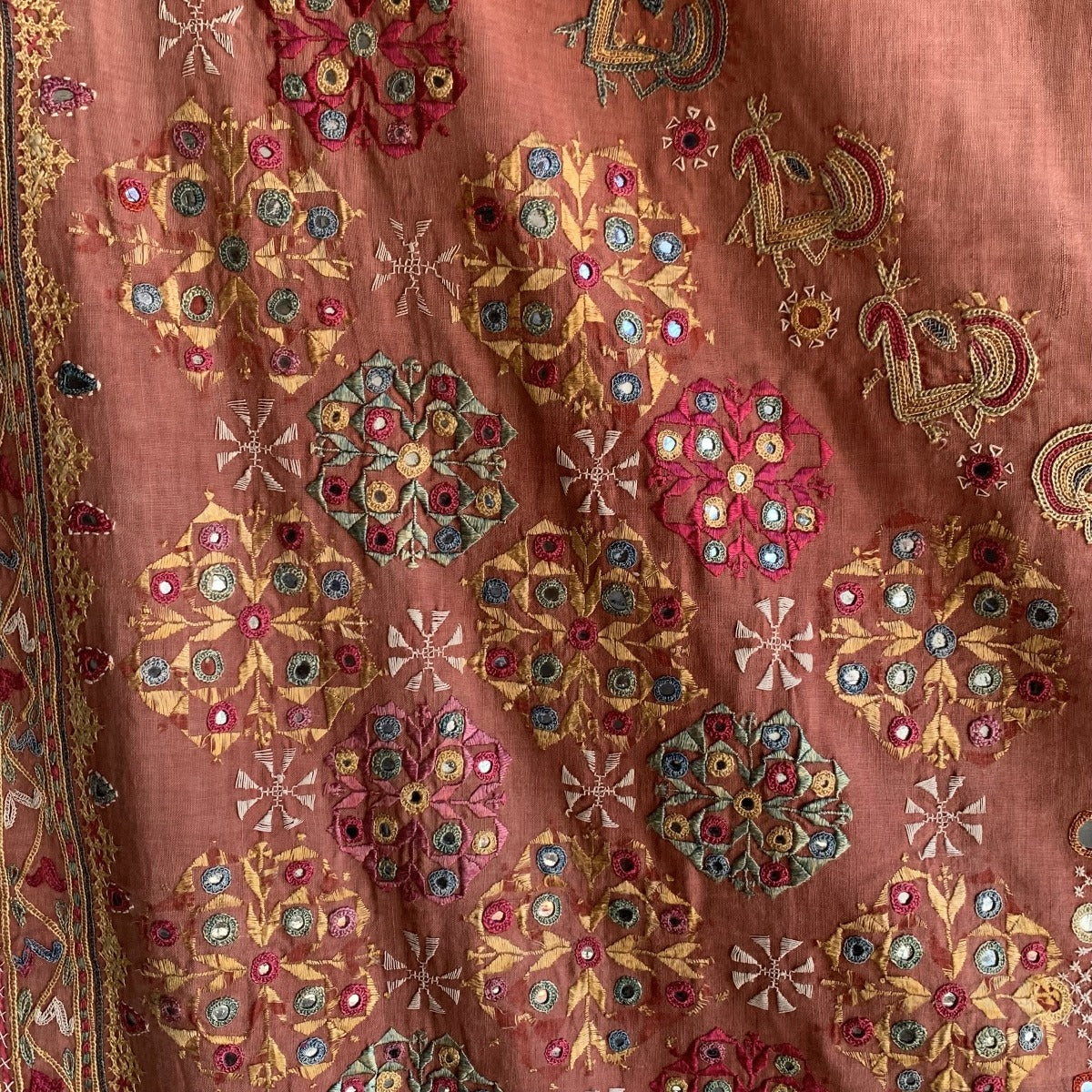 Vintage Sindh Abochani Shawl (#5540 | 85 x 50") B. Viz Design