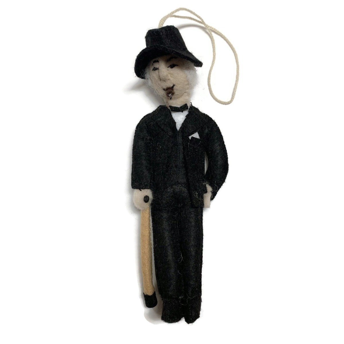 "Winston Churchill" Felt Ornament Ornament Silk Road Bazaar