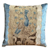 17th C. Antique Tapestry Fragment (#T030123AB | 18.75 x 19") Pillow B. Viz Design 