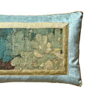 17th Century Flemish Tapestry Fragment (#T040425 | 12 x 17") New Pillows B. Viz Design 
