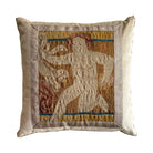 18th Century Tapestry Fragment on Taupe Velvet (#T011026A&B | 21 x 21") New Pillows B. Viz Design 