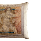 18th Century Tapestry Fragment on Taupe Velvet (#T011026A&B | 21 x 21") New Pillows B. Viz Design 