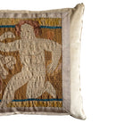 18th Century Tapestry Fragment on Taupe Velvet (#T011026A&B | 21 x 21") New Pillows B. Viz Design 