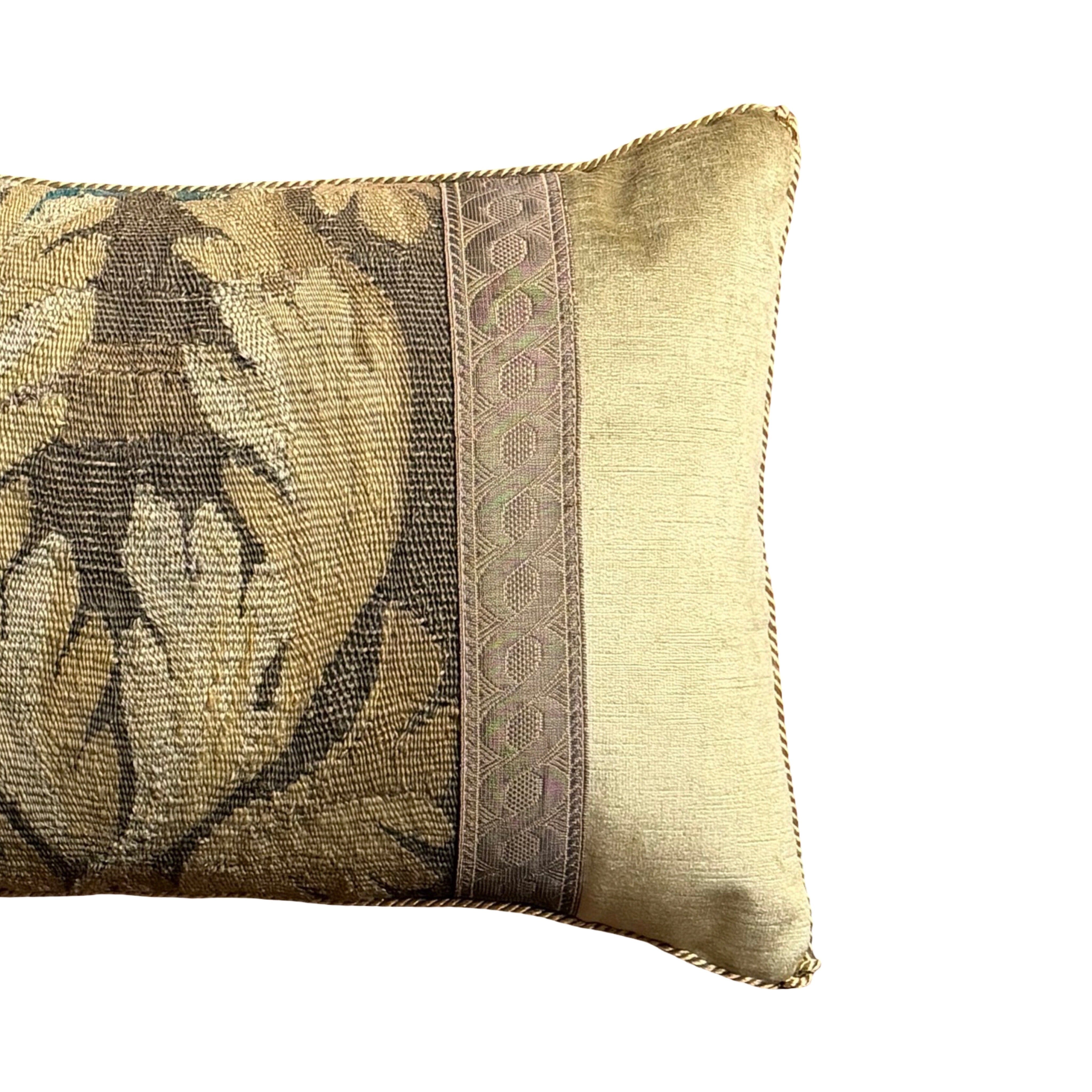 18th Century Tapestry Fragment(#T052425A&B | 12 x 18") New Pillows B. Viz Design 
