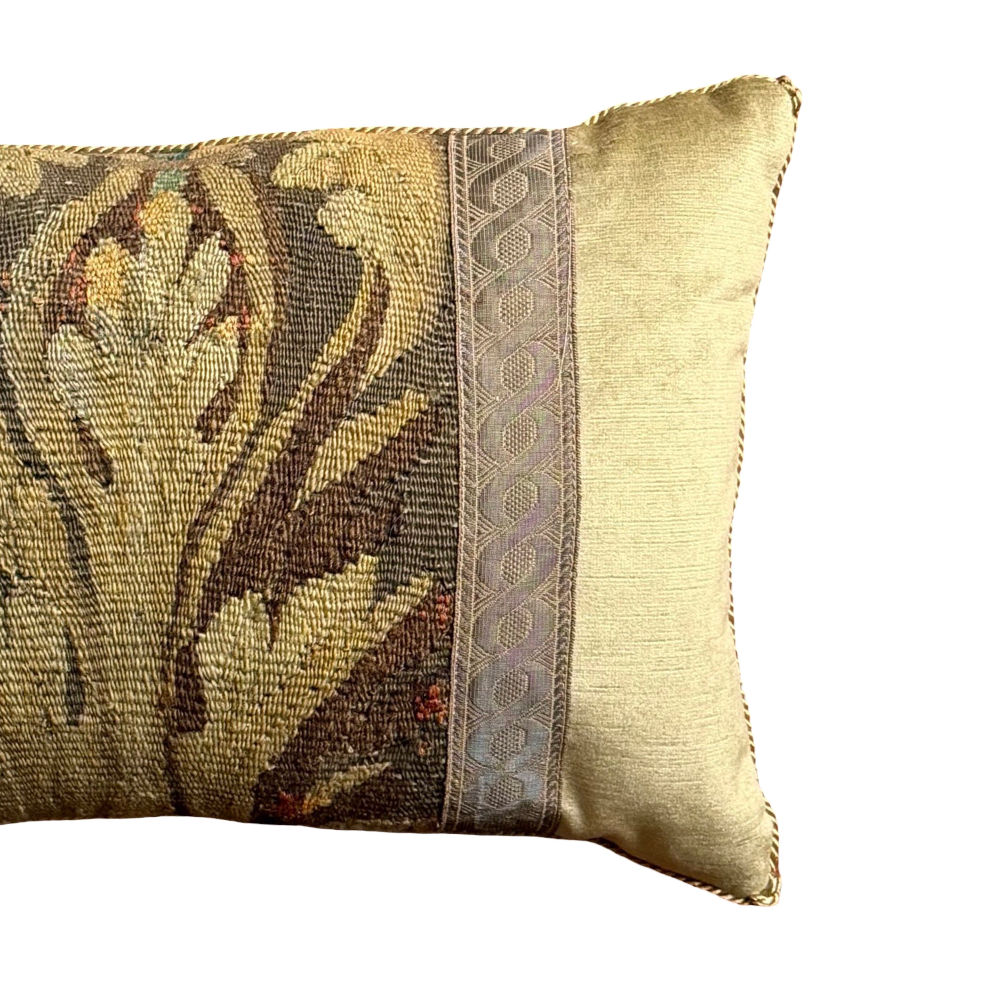 18th Century Tapestry Fragment(#T052425A&B | 12 x 18") New Pillows B. Viz Design 