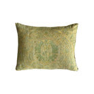 1950s Orsini Fortuny Backed with Pale Chartreuse Velvet (#F062825 | 15 x 19") New Pillows B. Viz Design 