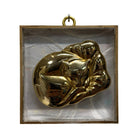 Acrylic Frame with Sleeping Cat / Slight Imperfections (#10920 | 4 x 1") Objet d'Art Museum Bees 