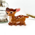 Adorable Calm Deer Animal Printed Hair Claw Clip: Brown mildstyles 