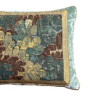Antique 17th Century Verdure Tapestry Fragment (#T040825B | 14 x 18.5") New Pillows B. Viz Design 