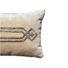 Antique 1920s Ottoman Metallic Gold Embroidery (#E082123AB | 10x18") Pillows B. Viz Design 