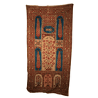 Antique Batik Textile Hand Painted with Natural Dyes (108 x48" | #10363) Tapestry Live Auctioneers 