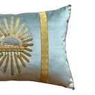 Antique Ecclesiastic Gold and Silver Embroidered Applique (#A030925 | 13.5" x 19") New Pillows B. Viz Design 
