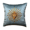 Antique Ecclesiastic Gold and Silver Embroidery (#E100823 | 17 1/2 x 17 1/2") New Pillows B. Viz Design 