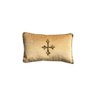 Antique Ecclesiastic Metallic Gold Embroidery (#E051024A&B | 7.5 x 12") New Pillows B. Viz Design 