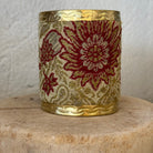 Antique Embroidery Cuff Bracelet |Gold, Metallic Golds, Reds Bracelet Eyup Gunduz A 