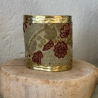 Antique Embroidery Cuff Bracelet |Gold, Metallic Golds, Reds Bracelet Eyup Gunduz F 