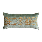 Antique European Champagne Gold Metallic Embroidery (#A040324 | 12 x 25") New Pillows B. Viz Design 