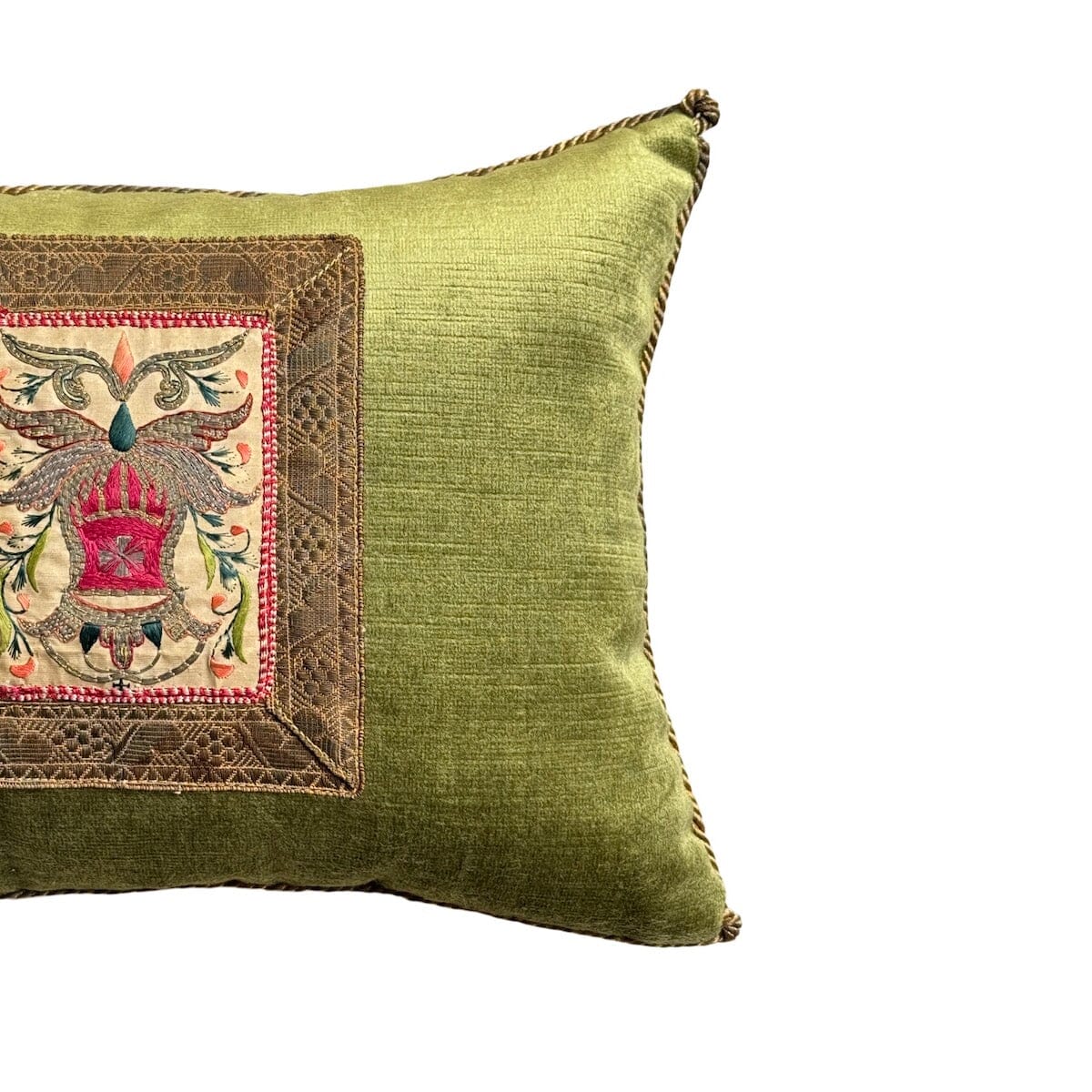 Antique European Crest (#E042224 | 10 1/2 x 14") New Pillows B. Viz Design 