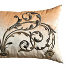 Antique European Gold Metallic Embroidery (#E061024 | 20 x 37 3/4") Pillows B. Viz Design 