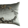 Antique European Raised Bronze and Gold Embroidery (#E122923 | 19 x 32") New Pillows B. Viz Design 