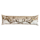 Antique European Raised Gold and Silver Metallic Embroidery (#E032225 | 16 x 53.5") New Pillows B. Viz Design 