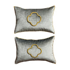 Antique European Raised Gold Metallic Embroidery (#E020826A&B) | 10 x 15") New Pillows B. Viz Design 