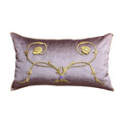 Antique European Raised Gold Metallic Embroidery (#E062325 | 14 x 24") New Pillows B. Viz Design 
