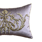 Antique European Raised Gold Metallic Embroidery (#E070725A&B | 13 x 19") New Pillows B. Viz Design 