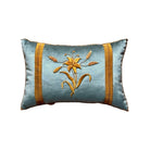 Antique European Raised Gold Metallic Embroidery (#E071224| 12 x 18") Pillow B. Viz Design 