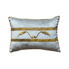 Antique European Raised Gold Metallic Embroidery (#E112523 | 10X14") New Pillows B. Viz Design 