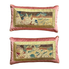 Antique Flemish Tapestry Fragment (#T052325A | 11" x 19.5") New Pillows B. Viz Design 