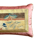 Antique Flemish Tapestry Fragment (#T052325B| 11" x 19.5") New Pillows B. Viz Design 