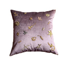 Antique Metallic Embroidery (#E061525A&B | 21 x 21" New Pillows B. Viz Design 
