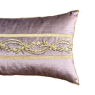 Antique Ottoman Empire Champagne Gold Metallic Embroidery (#E010526 | 13 x 22") New Pillows B. Viz Design 