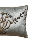 Antique Ottoman Empire Gold Metallic Embroidery (#E022324A&B | 13 x 19 1/2") New Pillows B. Viz Design 