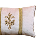 Antique Ottoman Empire Gold Metallic Embroidery (#E070325A&B | 10 x 16") New Pillows B. Viz Design 
