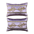 Antique Ottoman Empire Gold Metallic Embroidery (#E080624A&B | 12 x 18") New Pillows B. Viz Design 