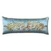 Antique Ottoman Empire Raised Champagne Gold Metallic Embroidery (#E102523 | 12X30") New Pillows B. Viz Design 