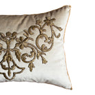Antique Ottoman Empire Raised Gold Embroidery (#E010226 | 15" x 21") New Pillows B. Viz Design 