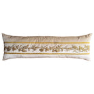 Antique Ottoman Empire Raised Gold Embroidery (#E013026 | 14 x43.5") New Pillows B. Viz Design 